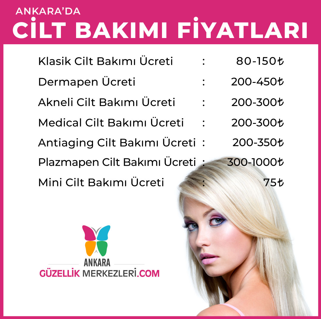 Ankara Cilt Bakımı Fiyatları