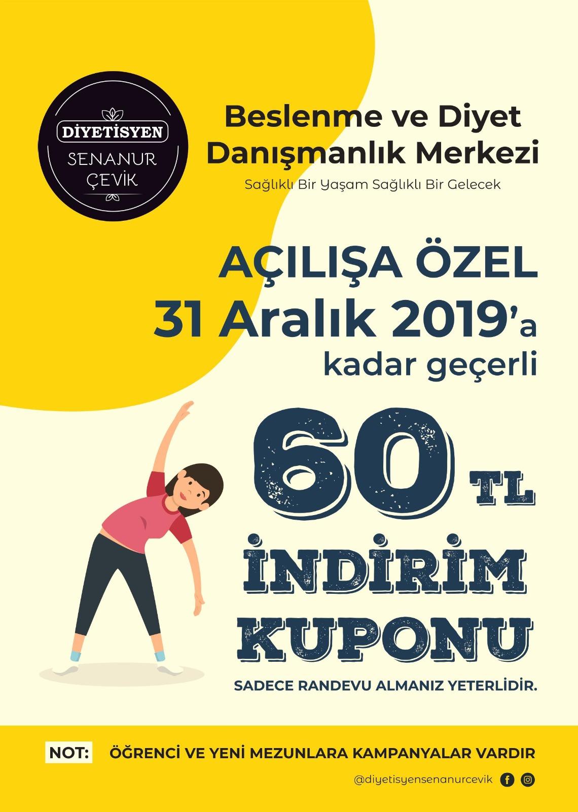 Senanur Çevik Beslenme ve Diyet Danışmanlık Merkezi