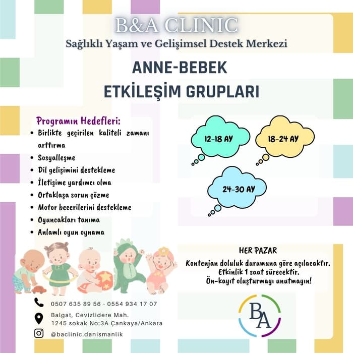 B&A Clinic Sağlık Yaşam ve Gelişimsel Destek Merkezi - 4. Fotoğraf