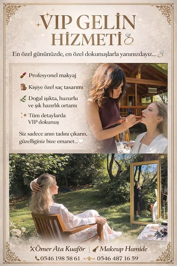 Ömer Ata Kuaför Tesettür Makeup by Hamide - 12. Fotoğraf